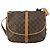 LOUIS VUITTON Borsa a Spalla Monogram Saumur 35 M42254 LV Auth 155167 Monogramma - vista 3
