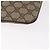 Borsa Sherry Line GG Supreme Web di GUCCI in PVC Beige e Oro 904 02 047 Auth ka922 D'oro - vista 13