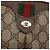 Borsa Sherry Line GG Supreme Web di GUCCI in PVC Beige e Oro 904 02 047 Auth ka922 D'oro - vista 15