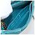 PRADA Borsa a Spalla con Catena Nylon Blu Turchese Oro Auth 156453V D'oro - vista 10