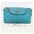 PRADA Borsa a Spalla con Catena Nylon Blu Turchese Oro Auth 156453V D'oro - vista 12