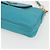 PRADA Borsa a Spalla con Catena Nylon Blu Turchese Oro Auth 156453V D'oro - vista 14