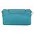 PRADA Borsa a Spalla con Catena Nylon Blu Turchese Oro Auth 156453V D'oro - vista 2