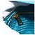 PRADA Borsa a Spalla con Catena Nylon Blu Turchese Oro Auth 156453V D'oro - vista 21
