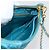 PRADA Borsa a Spalla con Catena Nylon Blu Turchese Oro Auth 156453V D'oro - vista 22