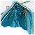 PRADA Borsa a Spalla con Catena Nylon Blu Turchese Oro Auth 156453V D'oro - vista 23
