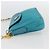 PRADA Borsa a Spalla con Catena Nylon Blu Turchese Oro Auth 156453V D'oro - vista 3
