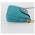 PRADA Borsa a Spalla con Catena Nylon Blu Turchese Oro Auth 156453V D'oro - vista 4