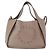 Autre Marque Borsa a mano Stella McCartney in pelle 2 vie beige oro 513860 Auth 155498 D'oro - vista 13