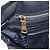 PRADA Handtasche Leder 2-Wege Schwarz Gold Auth mr1569 Golden - Ansicht 23