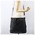 PRADA Handtasche Leder 2-Wege Schwarz Gold Auth mr1569 Golden - Ansicht 30
