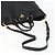 PRADA Handtasche Leder 2-Wege Schwarz Gold Auth mr1569 Golden - Ansicht 8