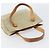 Céline CELINE C Macadam Canvas Handtasche aus Wildleder Beige Silber Authentisch bs31641 - Ansicht 6