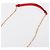 Autre Marque Borsa a Spalla 5AC Maison Margiela Raso Rosso Oro Auth 154203M D'oro - vista 15