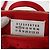 Autre Marque Borsa a Spalla 5AC Maison Margiela Raso Rosso Oro Auth 154203M D'oro - vista 21