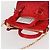 Autre Marque Borsa a Spalla 5AC Maison Margiela Raso Rosso Oro Auth 154203M D'oro - vista 6