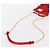 Autre Marque Borsa a Spalla 5AC Maison Margiela Raso Rosso Oro Auth 154203M D'oro - vista 8