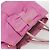 PRADA Borsa a mano in nylon rosa oro Auth 156242 D'oro - vista 6