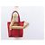 LOUIS VUITTON Antigua Cabas MM Borsa Tote Rossa M40034 LV Auth BA8612 Rosso - vista 23