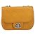 CHANEL Borsa a Spalla Matelassé in Pelle Arancione CC Auth BA8705 - vista 13