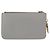 Monedero FENDI de cuero gris dorado Auth 154219 - vista 2