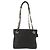 BALLY Borsa a Spalla in Pelle Trapuntata con Catena Nero Oro Auth ka727 D'oro - vista 2