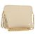 BALLY Borsa a Spalla con Catena Pelle Beige Oro Auth 157787 D'oro