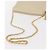BALLY Borsa a Spalla con Catena Pelle Beige Oro Auth 157787 D'oro - vista 7