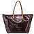 LOUIS VUITTON Monogram Vernis Bellevue GM Tote Bag Amarante M93589 Auth ka612 Bordeaux - Ansicht 13