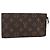 LOUIS VUITTON Pochette Bucket Monogram GM Accessorio LV Auth 156237 Monogramma
