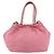 PRADA Borsa a Mano Nylon 2in1 Rosa Oro Auth 156270 D'oro - vista 3