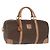 Céline Borsa Boston in tela Macadam CELINE PVC marrone oro Auth BA8179 D'oro