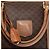 Céline Borsa Boston in tela Macadam CELINE PVC marrone oro Auth BA8179 D'oro - vista 15