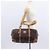 Céline Borsa Boston in tela Macadam CELINE PVC marrone oro Auth BA8179 D'oro - vista 23