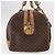 Céline Borsa Boston in tela Macadam CELINE PVC marrone oro Auth BA8179 D'oro - vista 5
