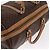 Céline Borsa Boston in tela Macadam CELINE PVC marrone oro Auth BA8179 D'oro - vista 6