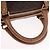 Céline Borsa Boston in tela Macadam CELINE PVC marrone oro Auth BA8179 D'oro - vista 7
