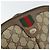 Borsa Sherry Line GG Supreme Web di GUCCI in PVC beige e oro 904 02 047 Auth 156831 D'oro - vista 14