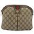 Borsa Sherry Line GG Supreme Web di GUCCI in PVC beige e oro 904 02 047 Auth 156831 D'oro - vista 2