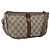 Borsa Sherry Line GG Supreme Web di GUCCI in PVC beige e oro 89 02 054 Auth 157071 D'oro