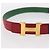 Hermès HERMES Constance Gürtel Leder 28,7"" Rot Auth 157051 - Ansicht 5