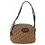 Borsa a Spalla in Tela Trotter Christian Dior Marrone Auth 156003
