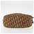 Borsa a Spalla in Tela Trotter Christian Dior Marrone Auth 156003 - vista 5