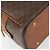 Céline Borsa a mano in tela Macadam CELINE in pelle PVC marrone oro Auth 154710 D'oro - vista 15