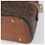 Céline Borsa a mano in tela Macadam CELINE in pelle PVC marrone oro Auth 154710 D'oro - vista 16