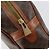 Céline Borsa a mano in tela Macadam CELINE in pelle PVC marrone oro Auth 154710 D'oro - vista 19
