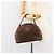 Céline Borsa a mano in tela Macadam CELINE in pelle PVC marrone oro Auth 154710 D'oro - vista 24
