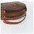 Céline Borsa a mano in tela Macadam CELINE in pelle PVC marrone oro Auth 154710 D'oro - vista 7