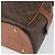Céline Borsa a mano in tela Macadam CELINE in pelle PVC marrone oro Auth 154710 D'oro - vista 8