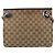 Borsa a Spalla GG Canvas Gucci Beige Argento 120841 Auth 151597 - vista 13